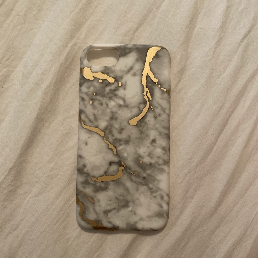 Never used marble iphone 6/7/8 case
